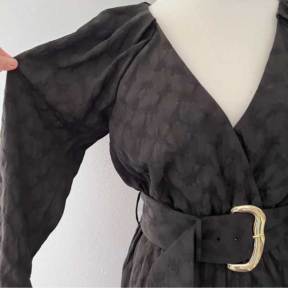 Tanya Taylor Black Talisia Jumpsuit size Small - Picture 6 of 16